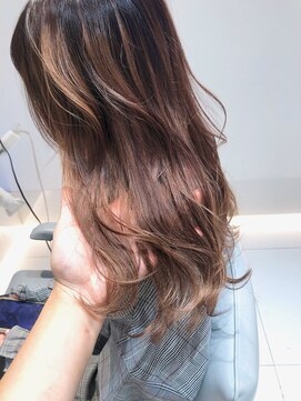 レイズ 立川(RAYS) 【RAYS/金本】外国人風バレイヤージュ×ラベージュ［立川］