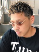 外ハネボブ　アッシュブラウン　ネオウルフ　デザインカラー