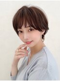 ショートパーマ☆ことりベージュ