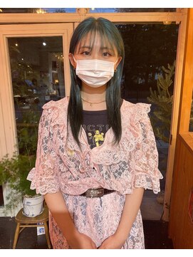 チカシツ(Chikashitsu) dark emerald/momoka