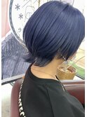 ［Re Charme/近藤恭輔］ブルーカラー×ショートウルフ