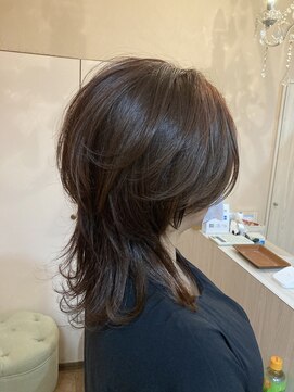 ヘアデザイン リライ(HAIR DESIGN Rely) ミディアムウルフ