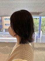 アイディール(:ideal)&nbsp;韓国風エギョモリ★くびれ外ハネミディ大人可愛い小顔20代30代