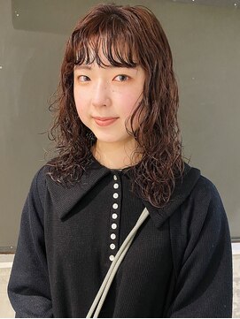 ロジ(loji) レイヤーとパーマ