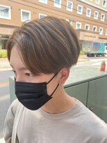 ガーデン オオタカノモリ(garden otakanomori)&nbsp;ニュアンスパーマ//ツーブロック/メンズアッシュカラー