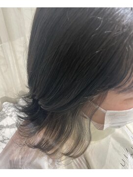 レビジュヘアー(LEVIJU HAIR) インナーグレー♪