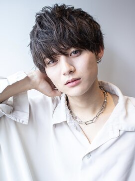 エイトメン 上野店(EIGHT MEN) ダークラベンダーアッシュブラックマッシュ