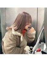 シェリ ヘアデザイン(CHERIE hair design)&nbsp;ラベンダーミルクティーグレージュ◎