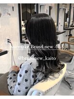 ヘアーメイク ブランニュー 東生駒店(hair make Brand new) 赤み消し艶カラー
