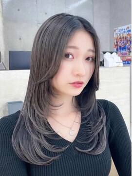 ロンドホットリップ 立川(Lond hot lip) 韓国レイヤー/韓国風/顔周り/髪質改善/黒髪/ブリーチなし 立川