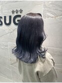 ☆ダブルカラー ダークラベンダーグレージュ☆