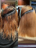 シラフ(SHIRAF)&nbsp;ブリーチ縮毛矯正