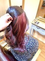 アメリ シェール(Ameri cher.)&nbsp;【インナーカラー/ロング】#Ameri #大阪  #ブリーチ