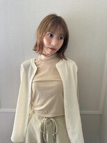 アム(amu)&nbsp;ミニボブ/切りっぱなしボブ/外ハネボブ/シースルーバング