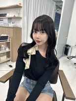 ハピネス 梅田茶屋町店(HAPPINESS)&nbsp;ミディアムレイヤー/韓国ヘア/髪質改善/顔まわり/ブリーチなし