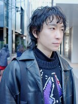 ダブ アオヤマ(DaB AOYAMA)&nbsp;「モリ」ニュアンスパーマ / メンズマッシュウルフ