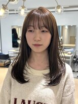 ハイル(Heil) 《Kana》*レイヤーカット*くすみベージュ*やわらかブラウン*