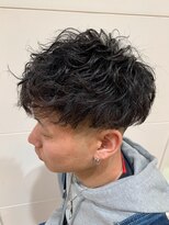 ティエナビューティー ONE FUKUOKA BLDG .店(TIENA BEAUTY) 外国人/スペインカール/フェード/men's/天神/メンズカット/眉毛