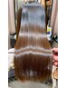 【新メニュー】プレミアム髪質改善縮毛矯正+カット+イルミナ+EVERTR￥32900