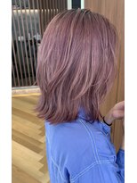 メレ(mele)&nbsp;pink white beige