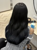 シェノン フェム 名古屋 名駅店(CHAINON×FeM#)&nbsp;ネイビーブル＊髪質改善カラー/名古屋/髪質改善/レイヤーカット