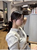 小顔顔周りカット/檜谷