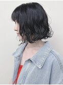 ＊｜ゆるふわパーマボブウェーブニュアンスパーマ大人ボブパーマ