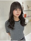 大人レイヤーカット/ラベンダーグレージュ/Aujuaトリートメント