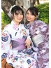夏限定！浴衣キャンペーン♪ヘアアレンジ＆着付付☆夏祭りやイベントなどに！
