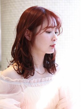 キッカ 朝日ヶ丘(CHICCA)の写真/【表参道の技術をCHICCAで受けられる♪】潤う艶髪で若々しく☆カット+コラーゲンカラー+TR ¥11000/新検見川