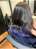 インナーカラーviolet