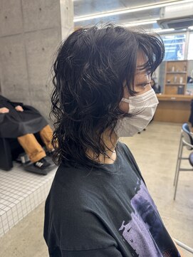 キーチェ 梅田中崎町(keych) レイヤーカット/ウェーブミディアム[中崎町/梅田駅］