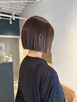 ルウ 押上(rue)&nbsp;〈押上 半個室〉ラベンダーアッシュ　ぱつっとボブ