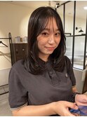 大人かわいいナチュラルレイヤー