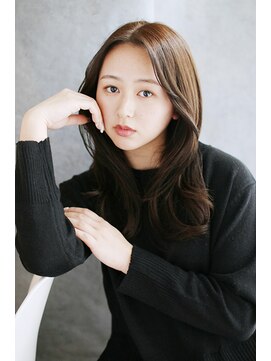 【月1メンテ】白髪染めリタッチでも透明感カラー