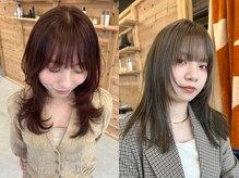 ナチュラルなのにおしゃれな自分だけのヘアが見つかります☆