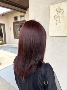 トップヘアー 総社店(TOP HAIR) ボルドーカラー