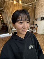 バーチ ウシワカマル(BIRCH ushiwakamaru)&nbsp;黒髪コンパクトミニボブ/圧倒的技術のミニボブヘアー