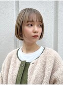 ボブ、ツヤ髪スタイル、グラデーションカラー［銀座］