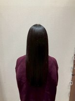 アクセ&nbsp;20代30代40代50代☆大人可愛い黒髪暗髪艶感ストレート