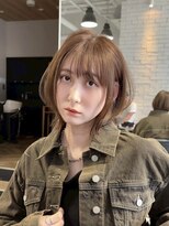 アスター 天神大名店(Aster)&nbsp;似合わせカット/ダークアッシュ/ミディアムレイヤーカット