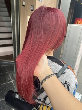 アヴァンス 難波店(AVANCE.) ブリーチあり！チェリーピンク