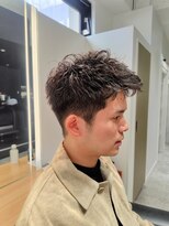 モッズ ヘア メン 中野店(mod's hair men) 刈り上げショート(パーマスタイル)