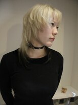 オルン(ORGN.)&nbsp;【ORGN.】デザインカラー/ウルフカット/ブリーチ/大須/矢場町