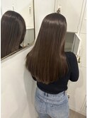 ウルフボブ裾カラーボブウルフシルバーアッシュ天使の羽バング