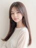 カット+縮毛矯正+フルカラー+内部補修4ステップトリートメント