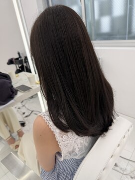 コア プラス 立川(COA PLUS) ワンカラーでできる透明感オリーブカラー ブリーチなし 立川