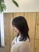アン アオヤマ(Ann AOYAMA)&nbsp;ミディアムレイヤー/レイヤーカット