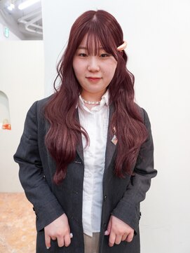 ノエマ イチノミヤ(NOEMA ICHINOMIYA) ピンクブラウン×ロングレイヤー