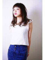 レンジシ オモテサンドウ(RENJISHI omotesando) 女度をあげるヌーディールーズなミディアムスタイル《RENJISHI》